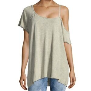 We The Free Sage green “Coraline” Off-Shoulder top L